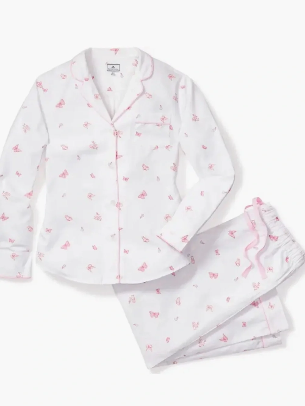 ✨ Petite Plume Pink Butterfly Pajama Set Girls 3T Cotton
